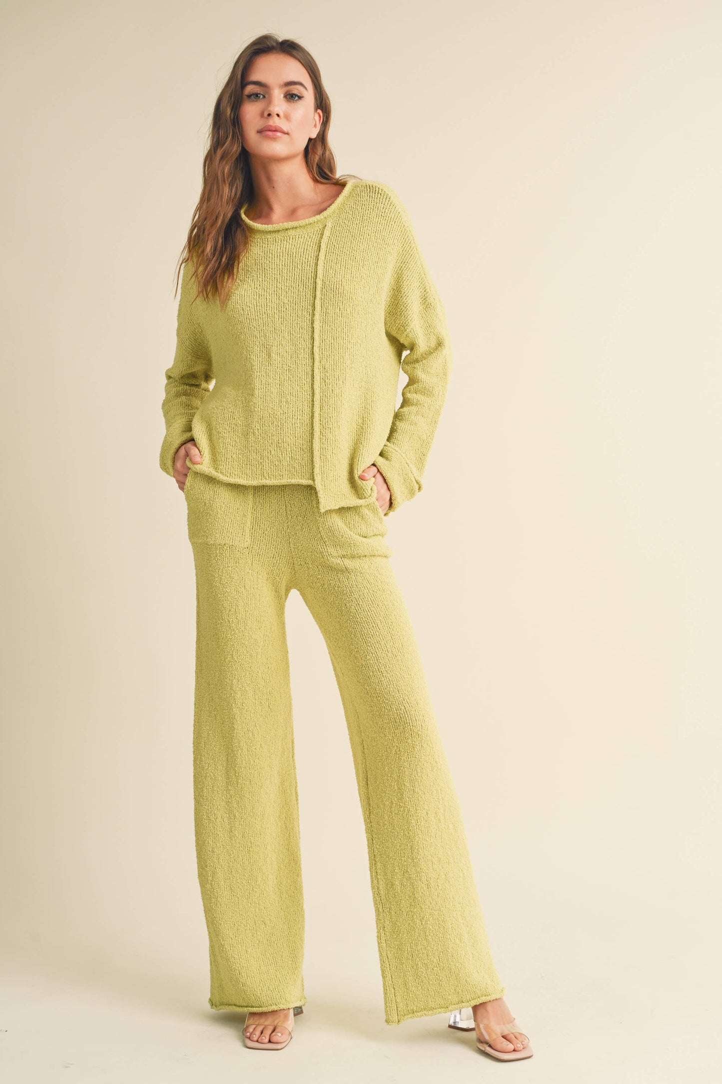 Lemon Grass Sweater Pants