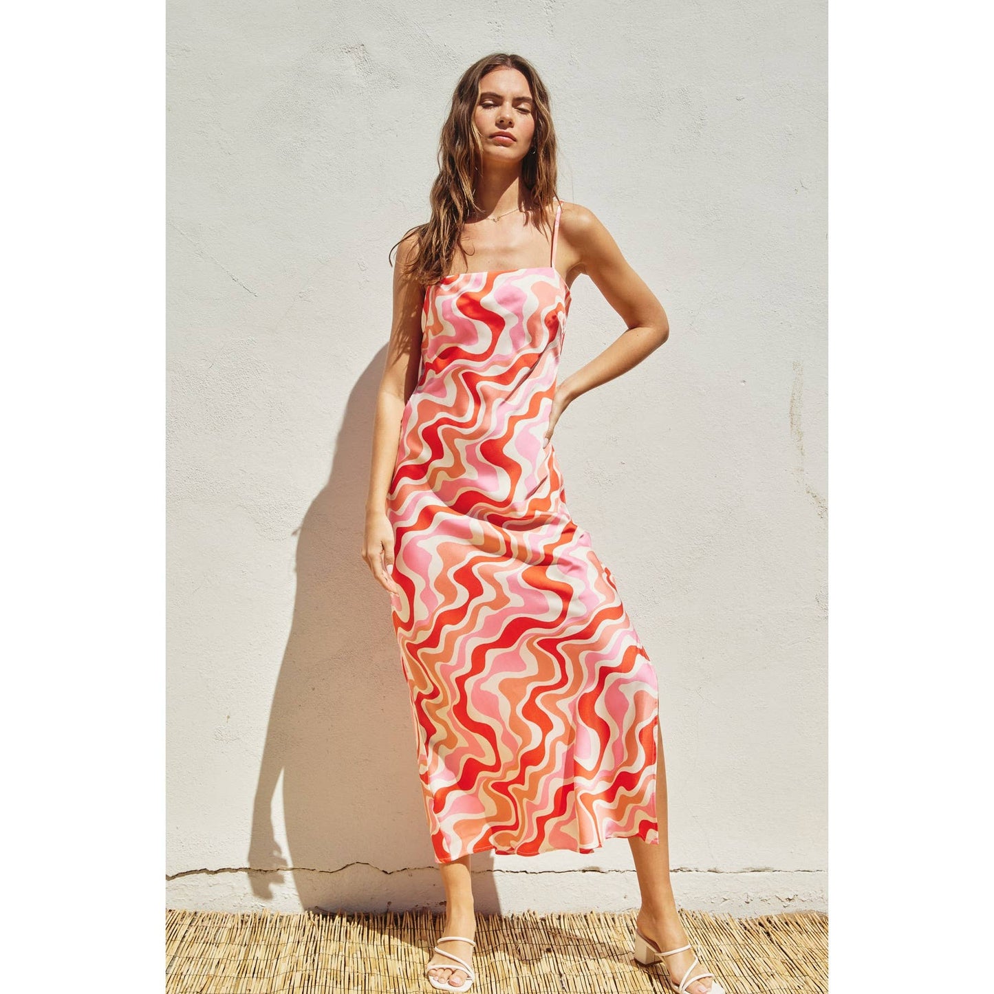 Groovy Draped Midi