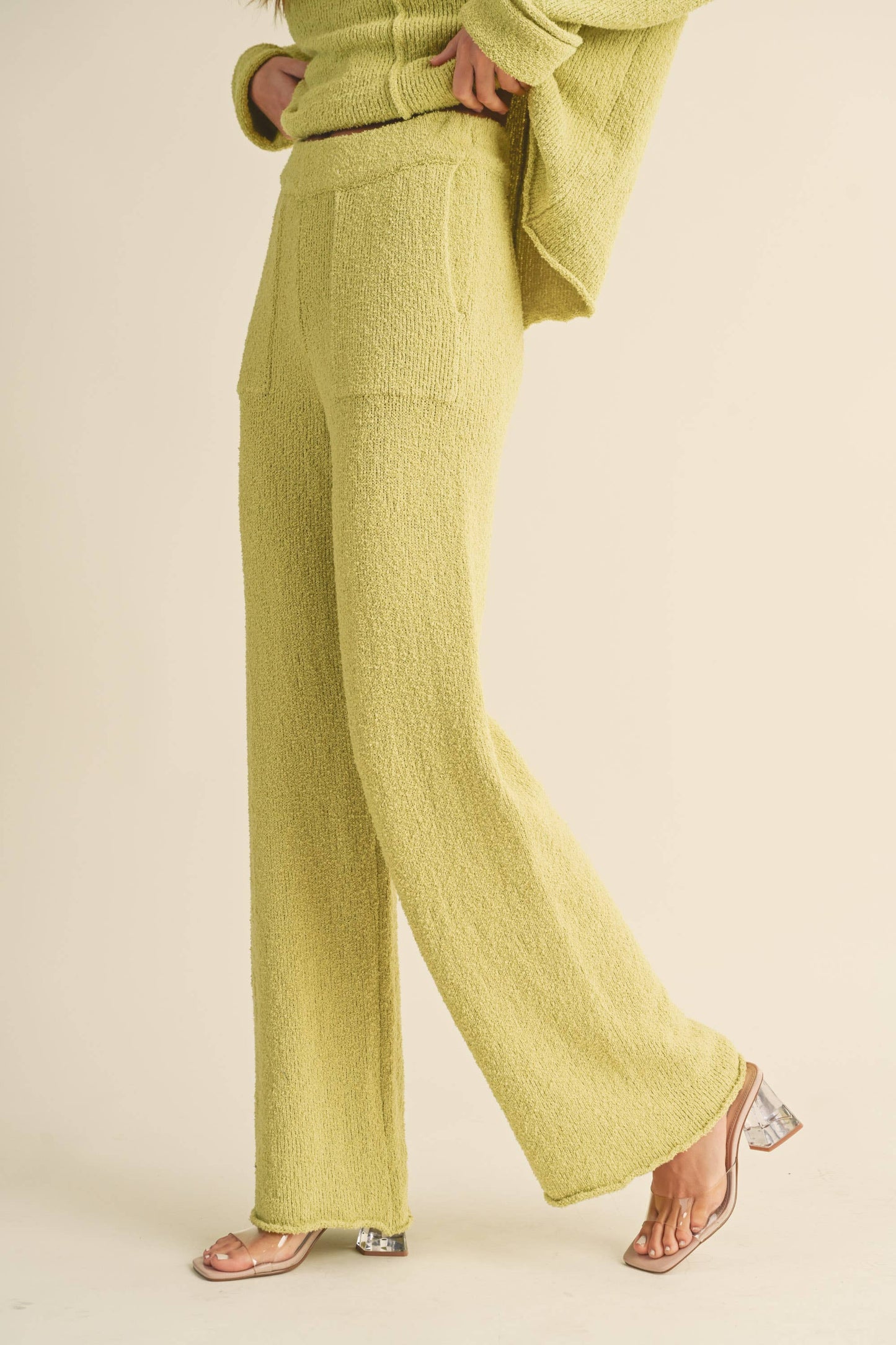 Lemon Grass Sweater Pants