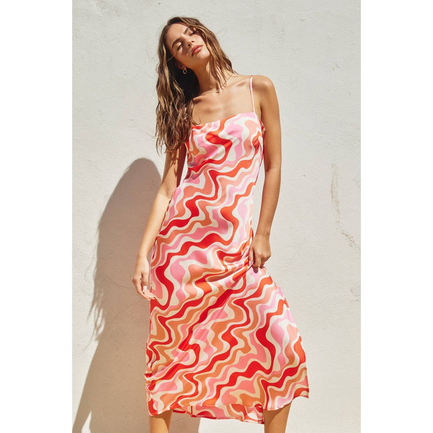 Groovy Draped Midi