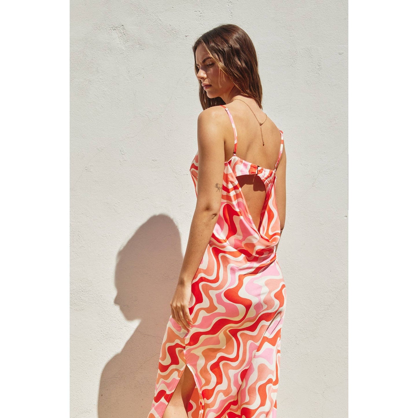 Groovy Draped Midi