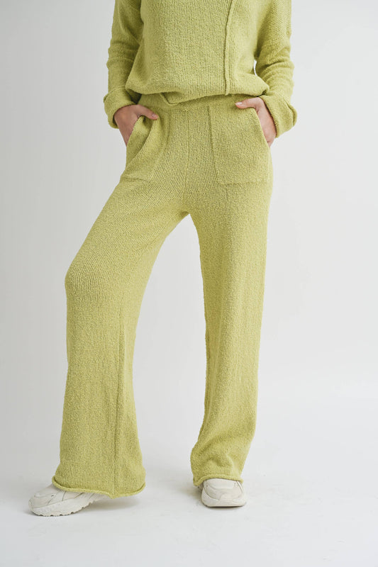 Lemon Grass Sweater Pants
